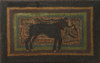 Good Dog Hooked Rug