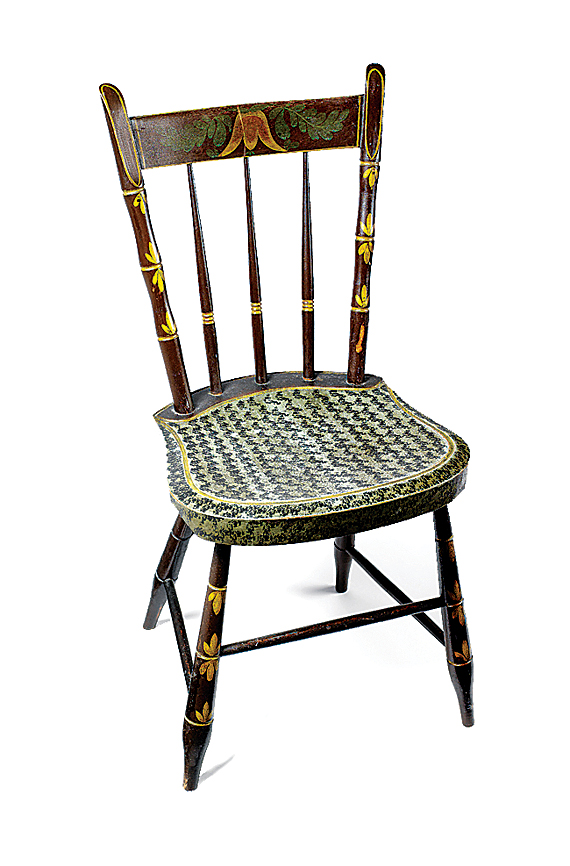 Painted Misses Windsor Chair