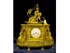 A French Empire clock of Venus & Cupid