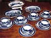 Staffordshire Chinoiserie Pattern Tea Set