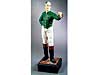 ANTIQUE CAST IRON JOCKEY HITCHING POST