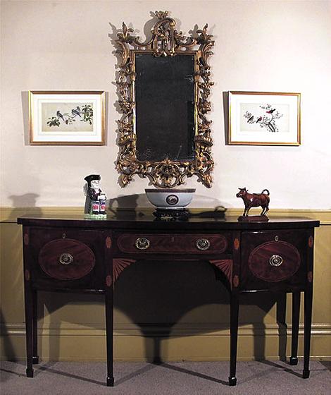 George II Gilt Mirror