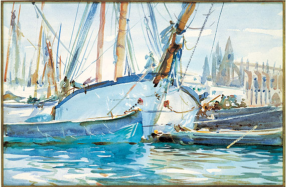 John Singer Sargent (Shipping, Mallorca)