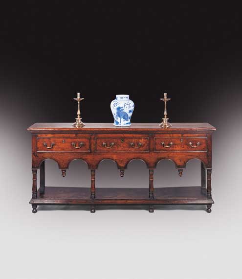 18th Century Montgomeryshire Dresser Base