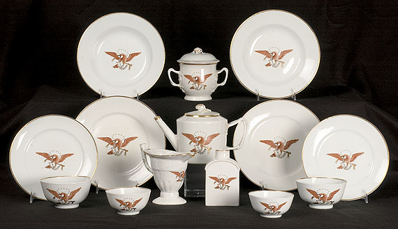 A 14-Piece Chinese Export Tea Set
