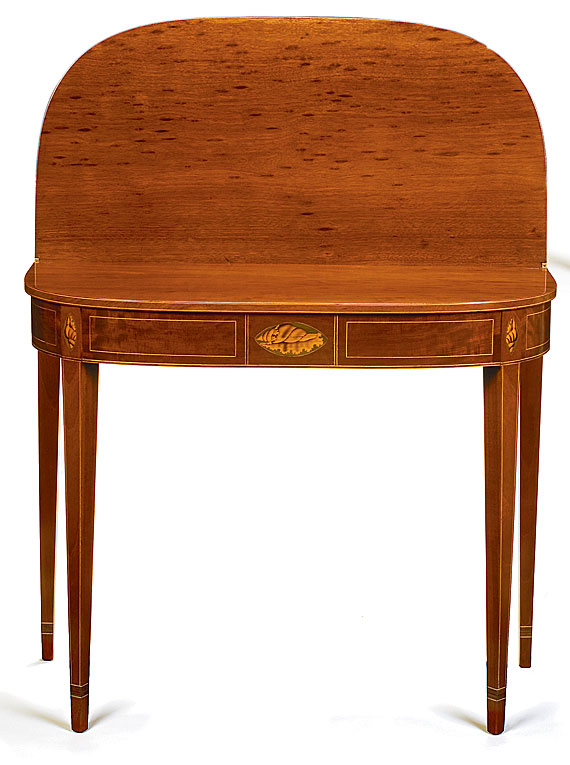 Charleston, South Carolina Neoclassical Card Table