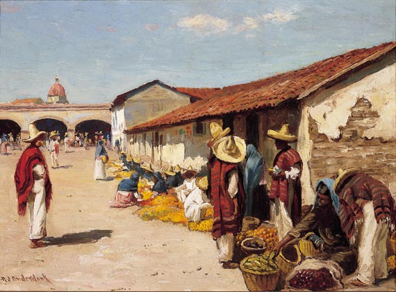 Market at Cuernavaca, Mexico