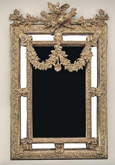 Napolean III Period Gilt Framed Mirror