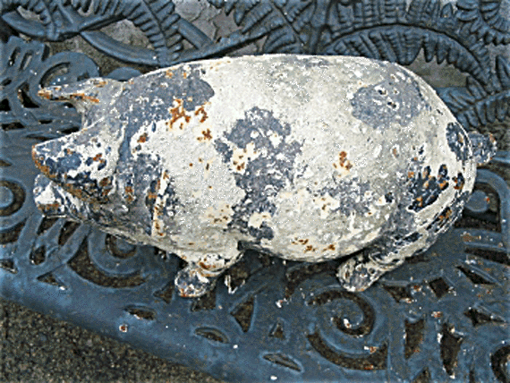 Victorian Cast Iron Pig