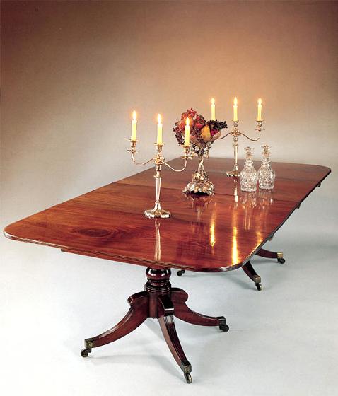 Regency Mahogany Dining Table