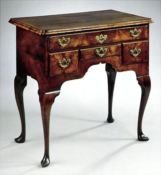 George I Walnut Lowboy