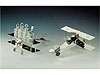 Silver Plated Cruet Set in the Form of an Airplane