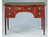 Pair of George III Mahogany Bow-Front Side Tables