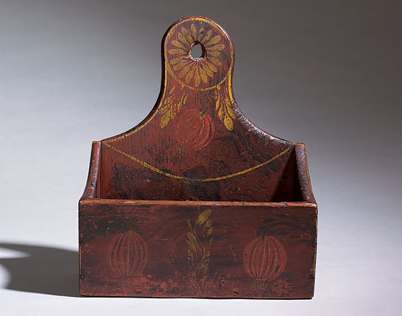 Wall Box Depicting Pomegranates