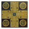 Unusual Stenciled and Painted Game Board