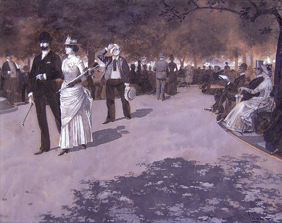 <i>A Summer Evening Promenade</i>