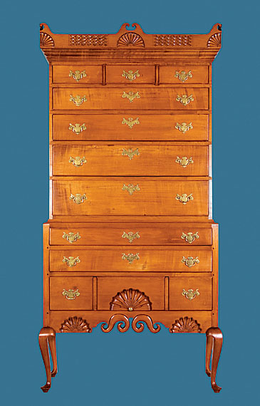 Queen Anne High Chest