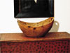 Large Native American 18th Century Burl Bowl