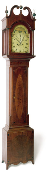 Fine New Jersey Federal Tallcase Clock