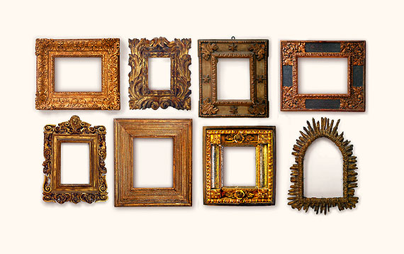 15th through the 20th century Antique Frames