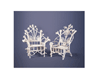 Two Sculptural Rustic Chairs