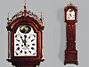 Exact Copy of a Simon Willard Mahogany Tall Clock