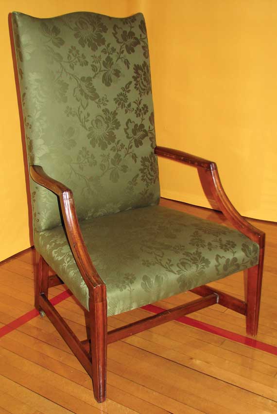 A Federal Period Lolling Chair