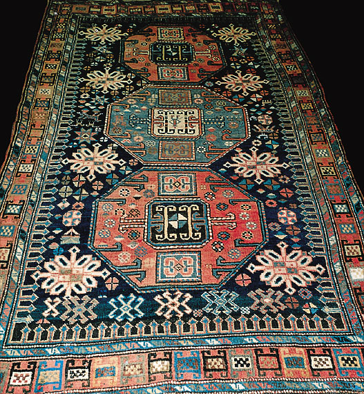 Kazak, 4.5' x 7.6'