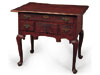 Fine Carved Cherrywood Dressing Table