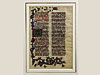 Missal Leaf with Miniature of <i>The Pentecost</i>
