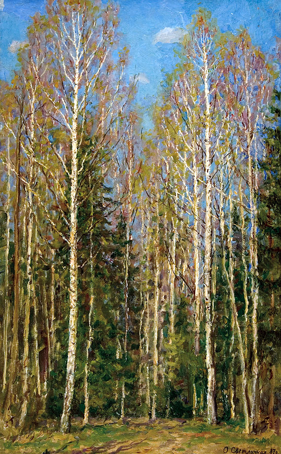 O.G. Svetlechnaya, <i>Springtime</i>