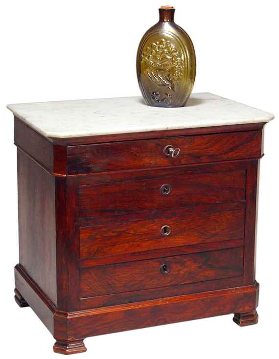 Miniature Empire Rosewood Chest