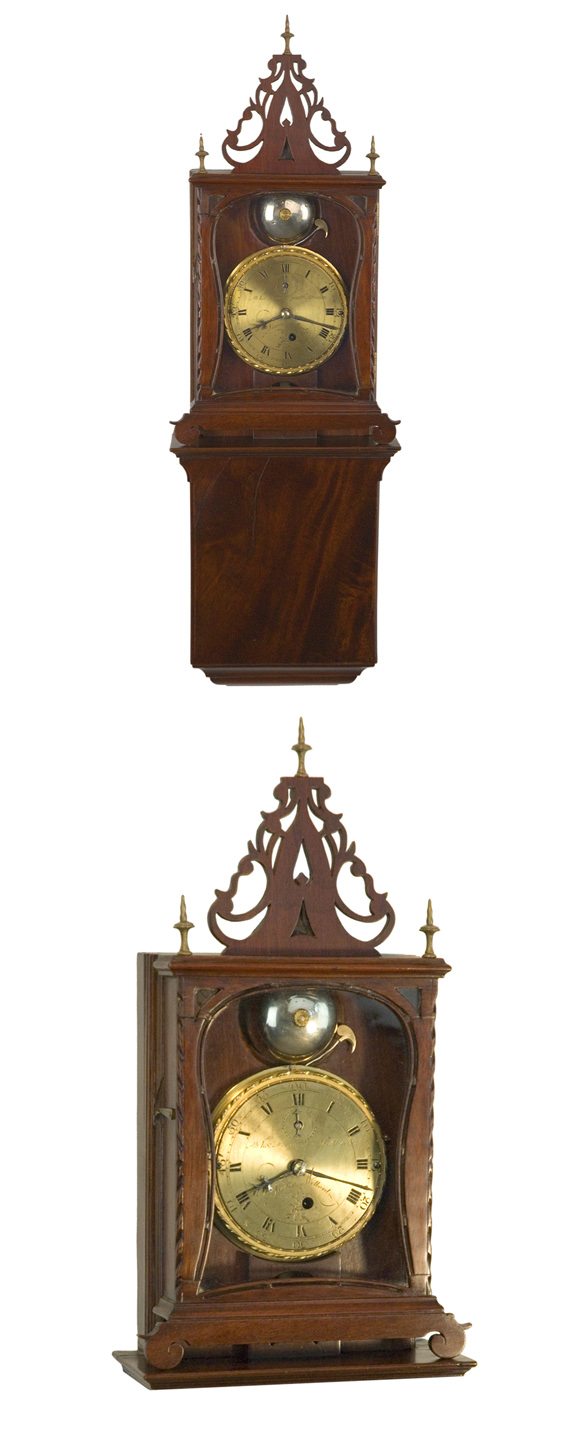 A Rare Grafton Wall Clock, circa 1785