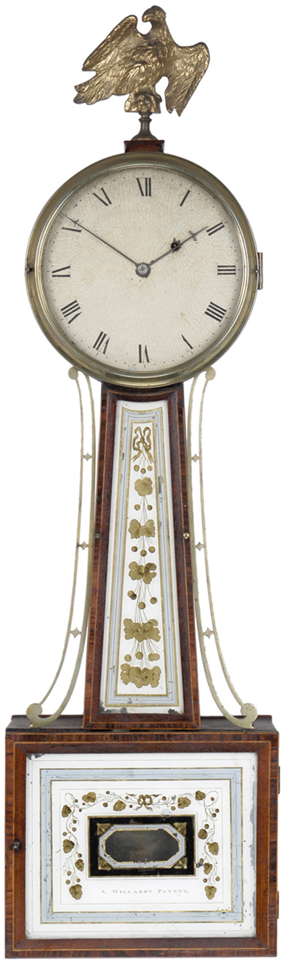 A first generation Simon Willard patent time piece