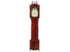 A fine New Jersey mahogany tall case clock.