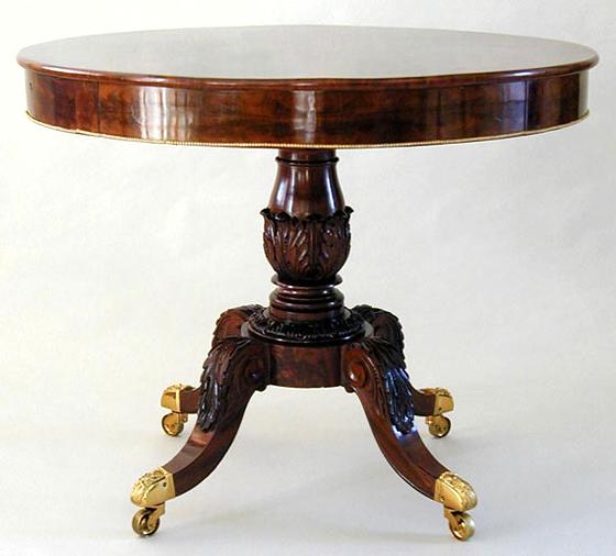 Classical Mahogany Center Table