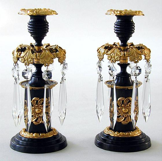 Pair of Regency Candlesticks -- 2