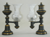 A Pair of Argand Lamps