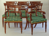 Set of Eight Regency Chairs