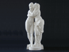 A Parian Figural Group ~ <i>Cupid and Psyche</i>