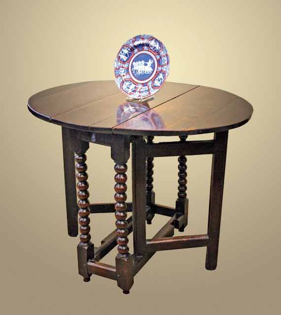 A Rare-Sized 17th Century Gateleg Table