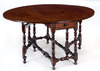 An Exceptional Mahogany Gateleg Dining Table