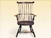 Paint Decorated Comb-Back Windsor Armchair