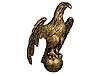 Rare Large Size Carved Eagle