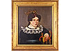 Portrait of Woman Seated in a Fancy Chair