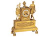 French Gilt Bronze Clock