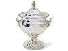 Large Coin Silver Urn