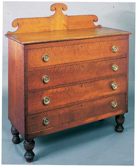 Ram's Head Four-Drawer Chest