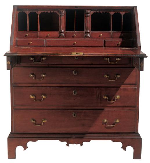 Chippendale Maple Desk