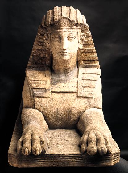 Vincenza Stone Figures of Sphinxes